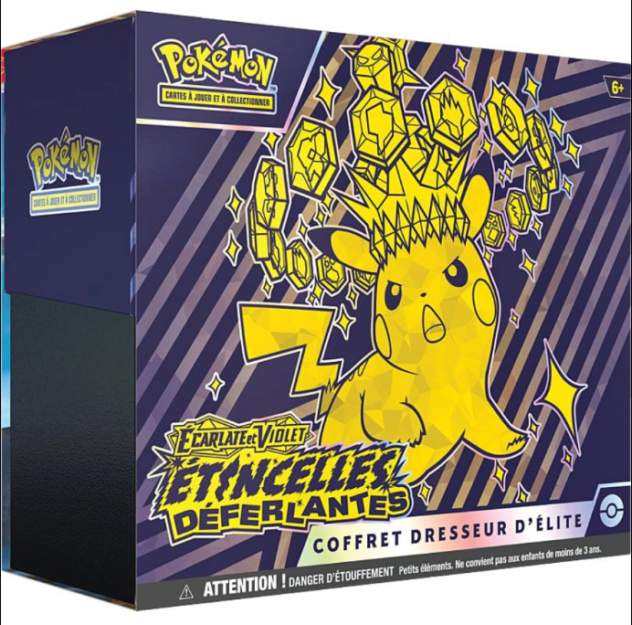 ETB Pokémon Étincelles Déferlantes – Coffret Dresseur d’Élite Scellé