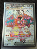 Dracaufeu ex 215/197 – Carte Pokémon Ultra Rare Téracristal – État Near Mint
